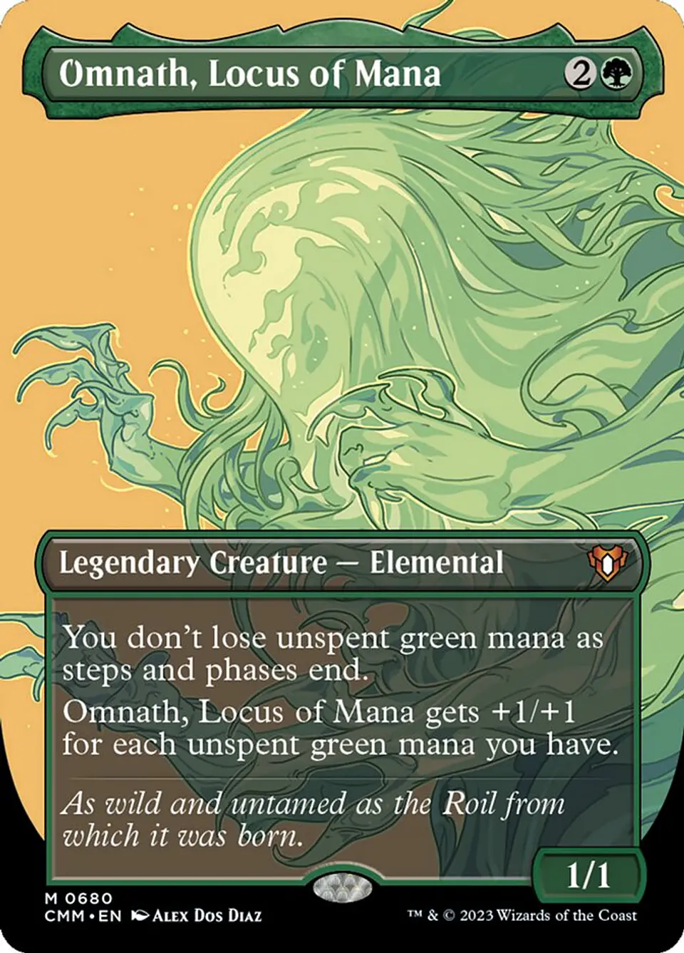 Omnath, Locus of Mana (Borderless) 1