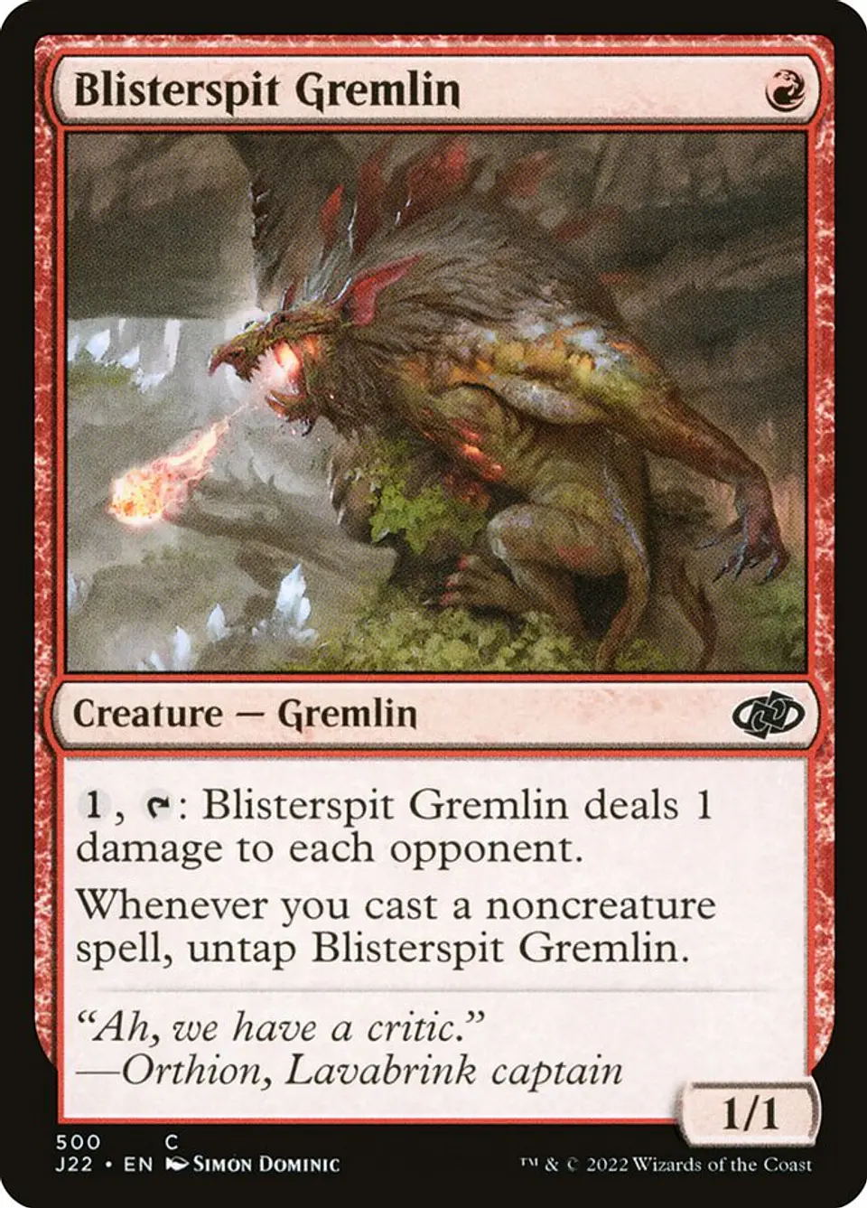 Blisterspit Gremlin 1