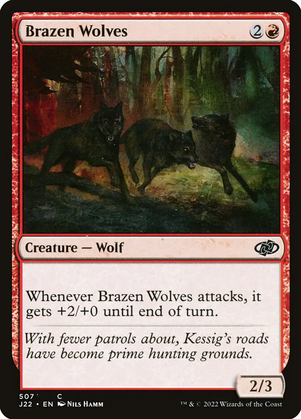 Brazen Wolves 1