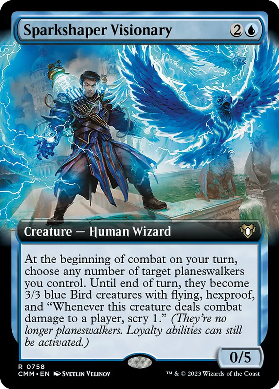 Sparkshaper Visionary (Extended Art) 1