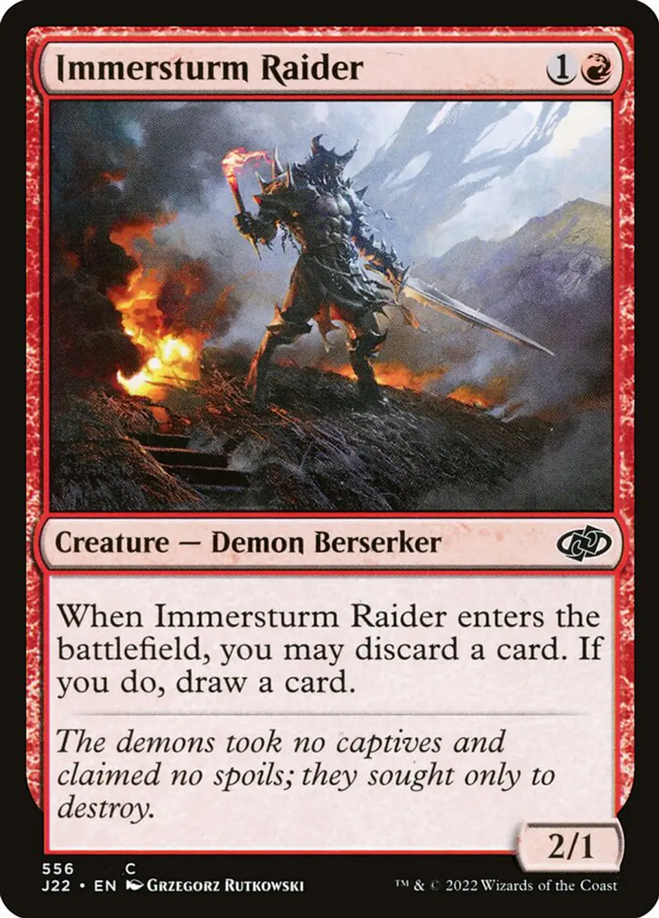 Immersturm Raider 1