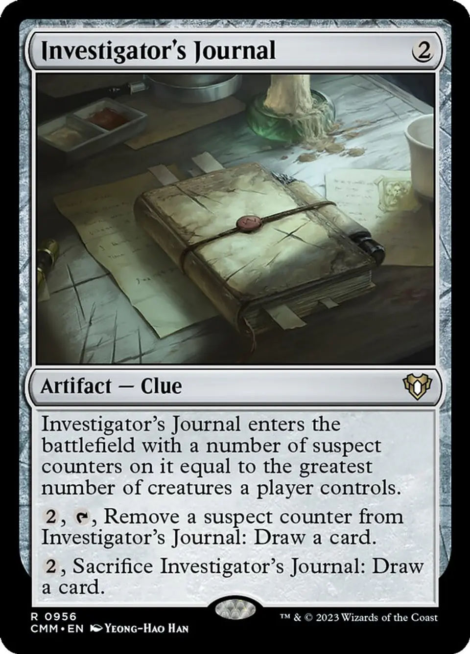 Investigator's Journal 1