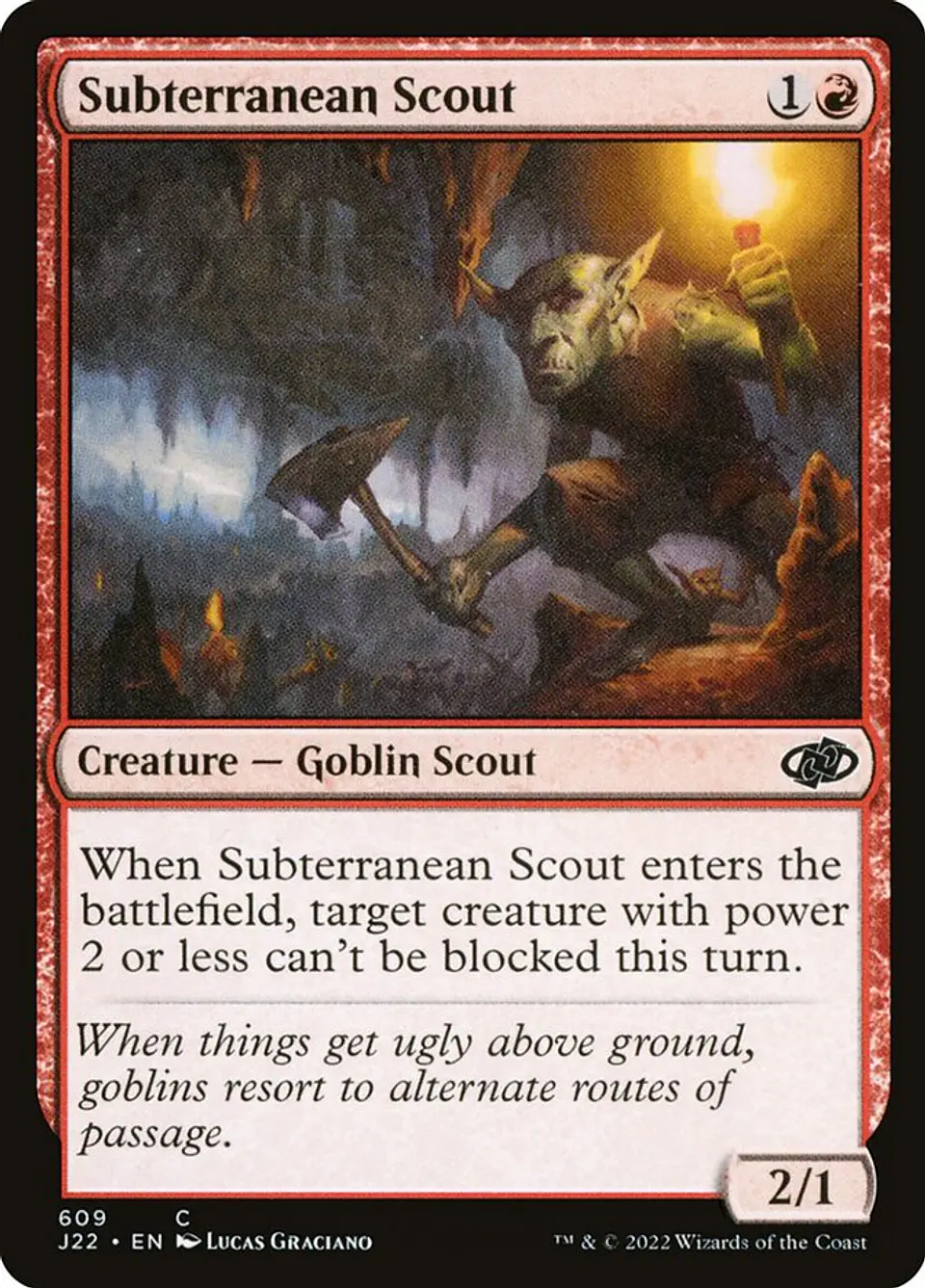 Subterranean Scout 1