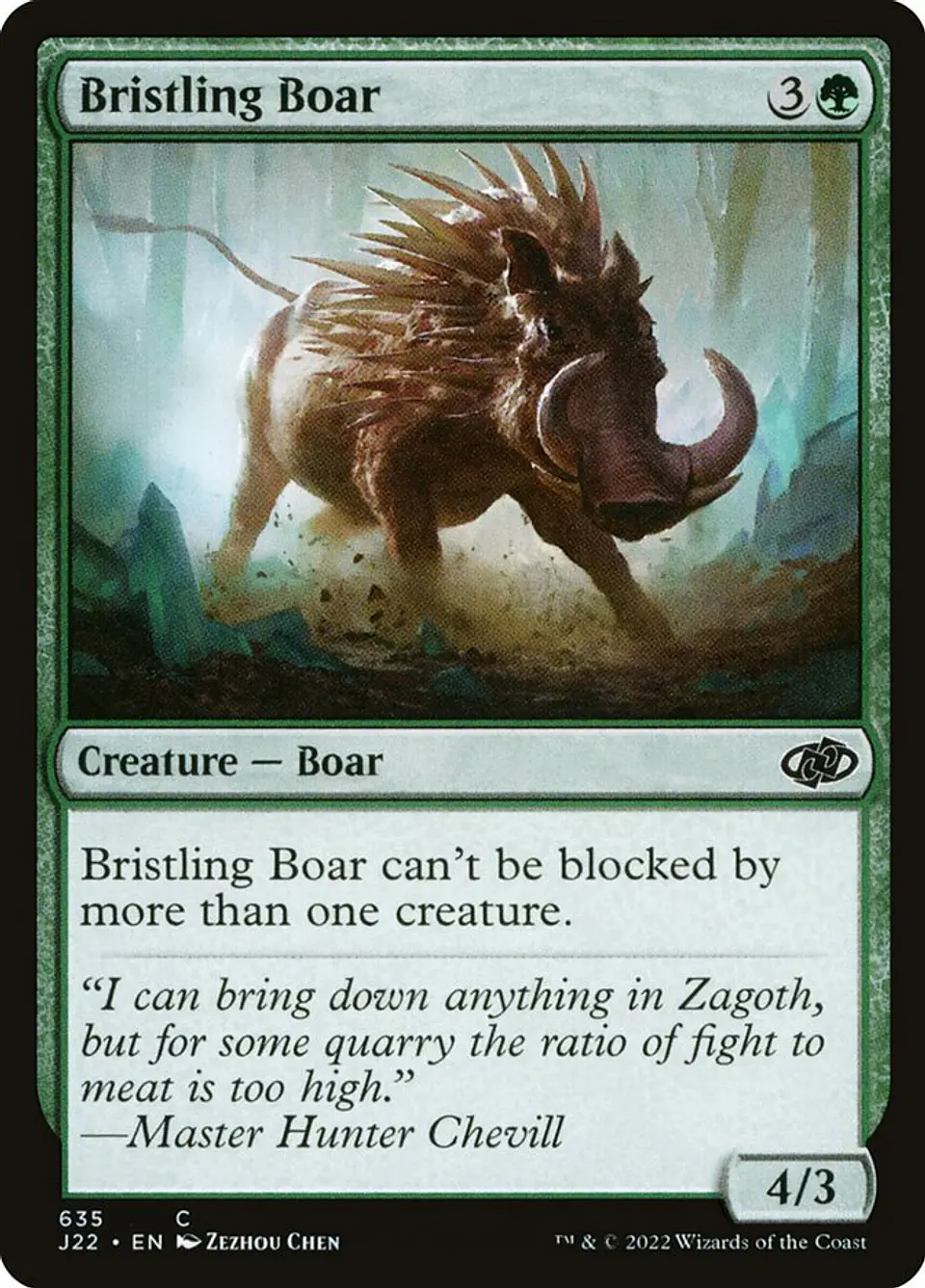 Bristling Boar 1