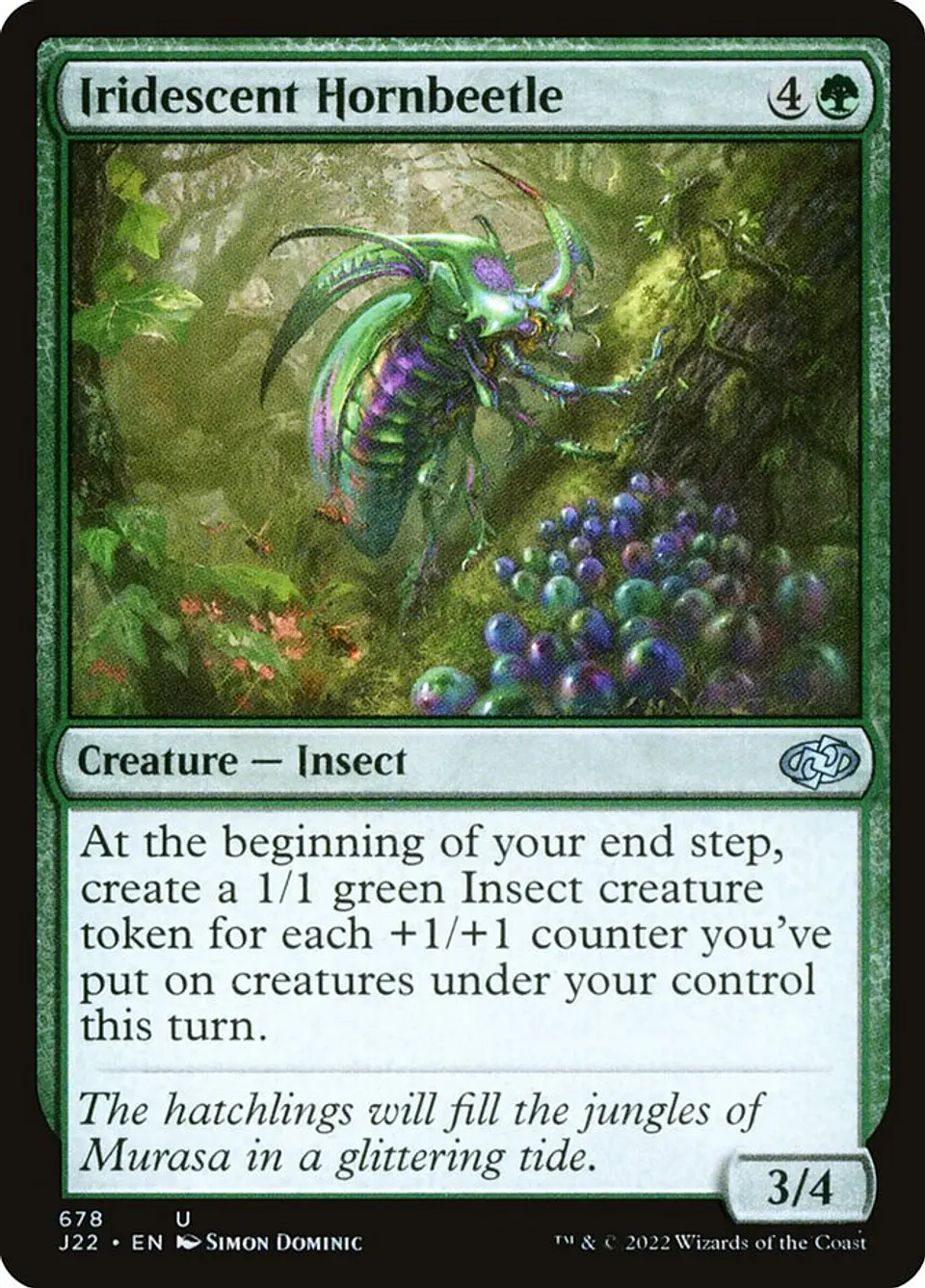 Iridescent Hornbeetle 1