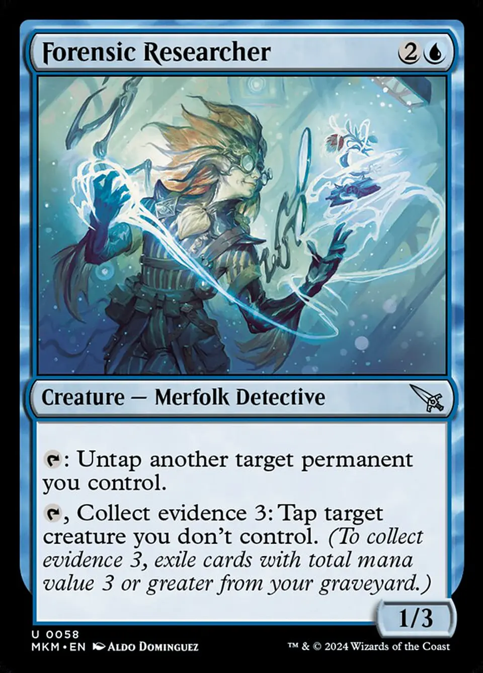 Forensic Researcher 1