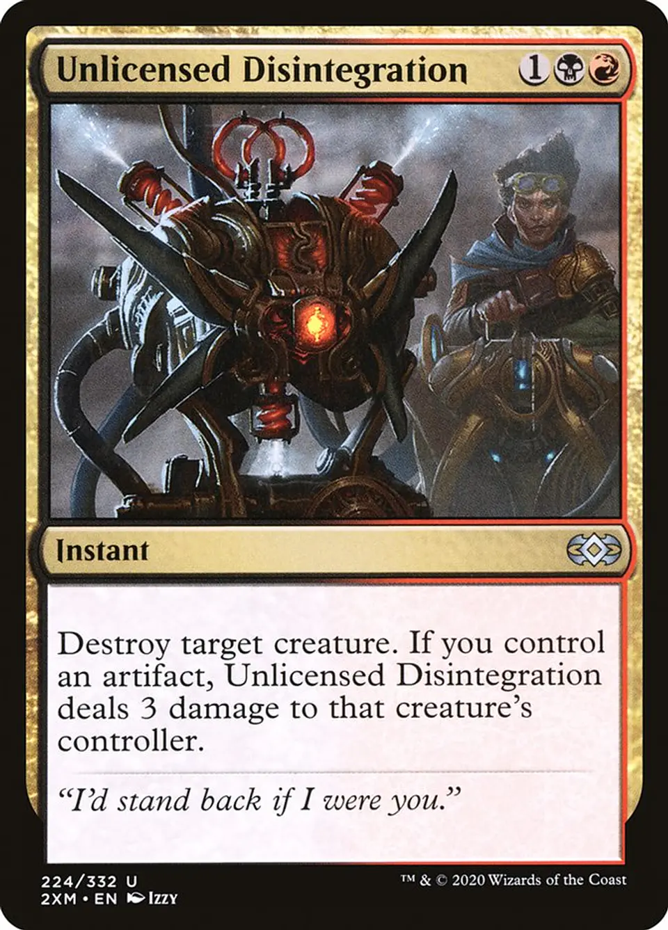 Unlicensed Disintegration 1