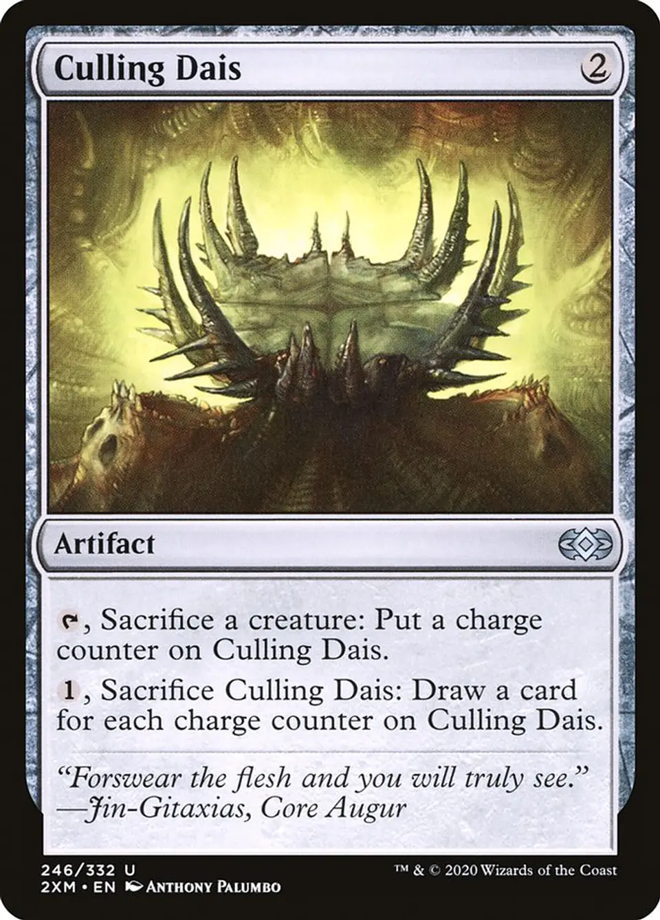 Culling Dais 1