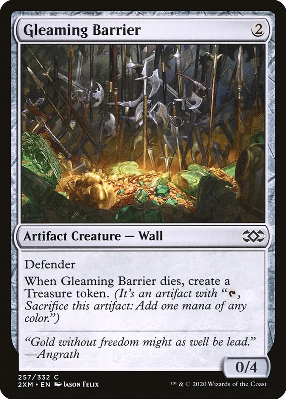 Gleaming Barrier 1