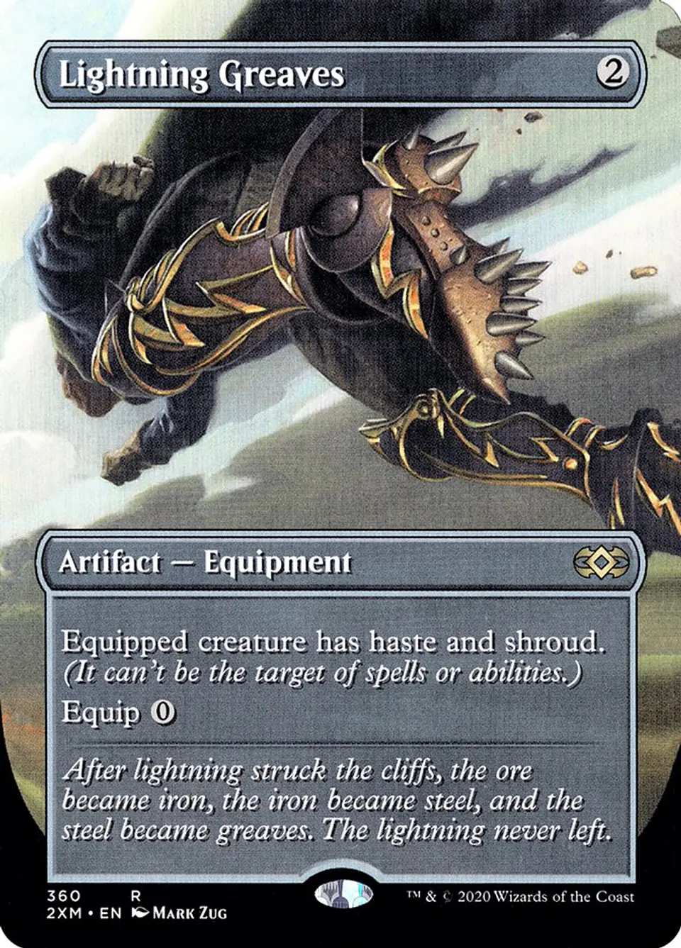 Lightning Greaves (Borderless) 1