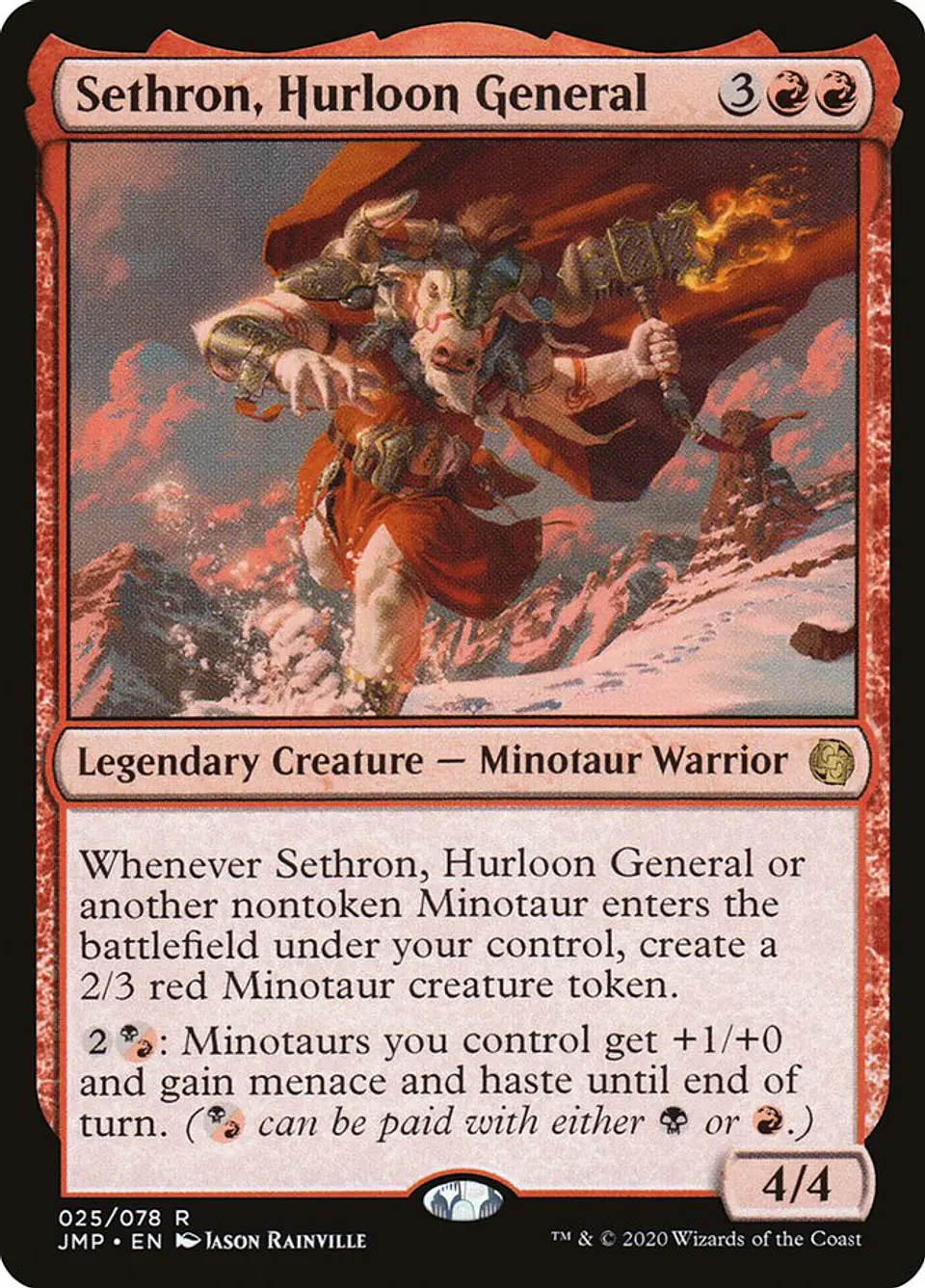 Sethron, Hurloon General 1