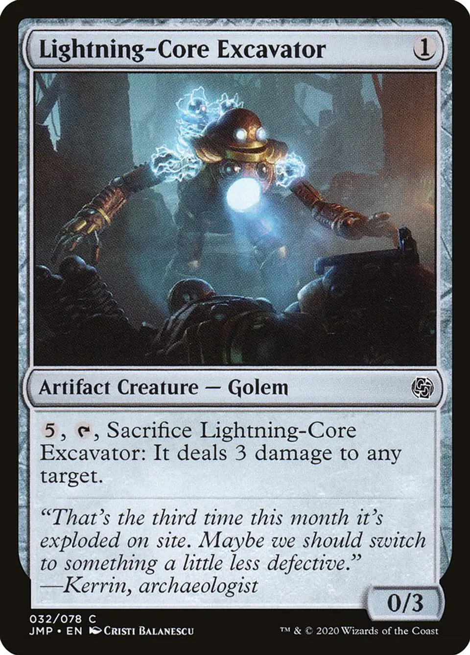 Lightning-Core Excavator 1