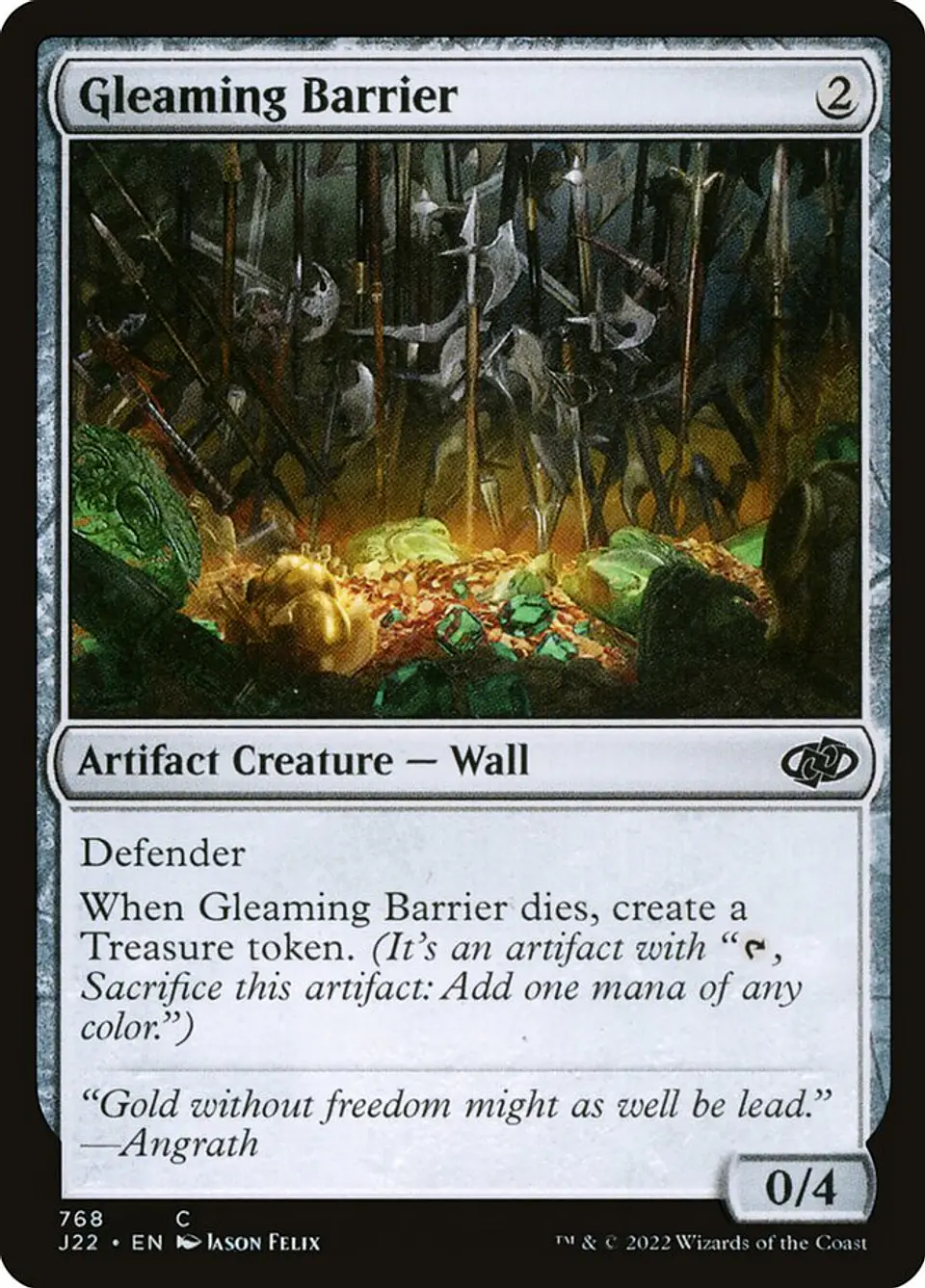 Gleaming Barrier 1