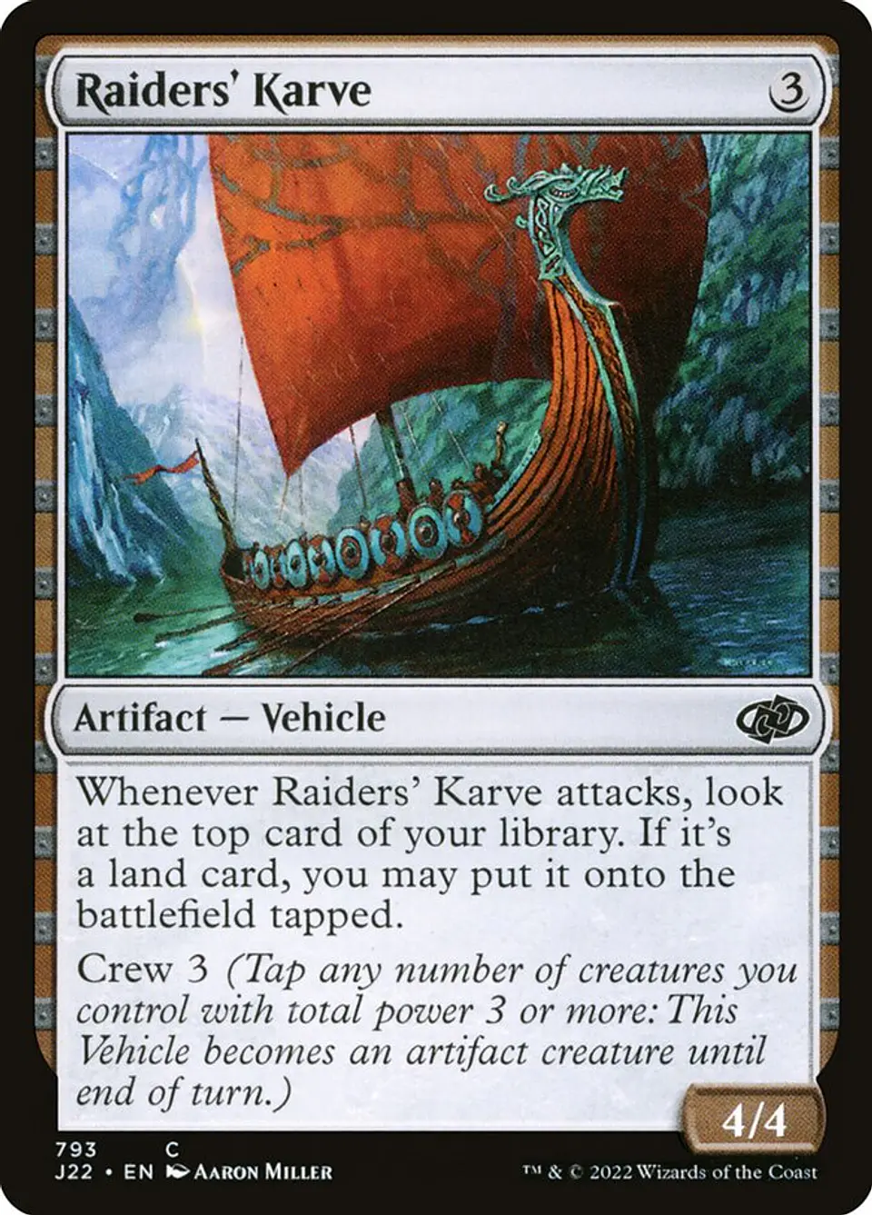 Raiders' Karve 1