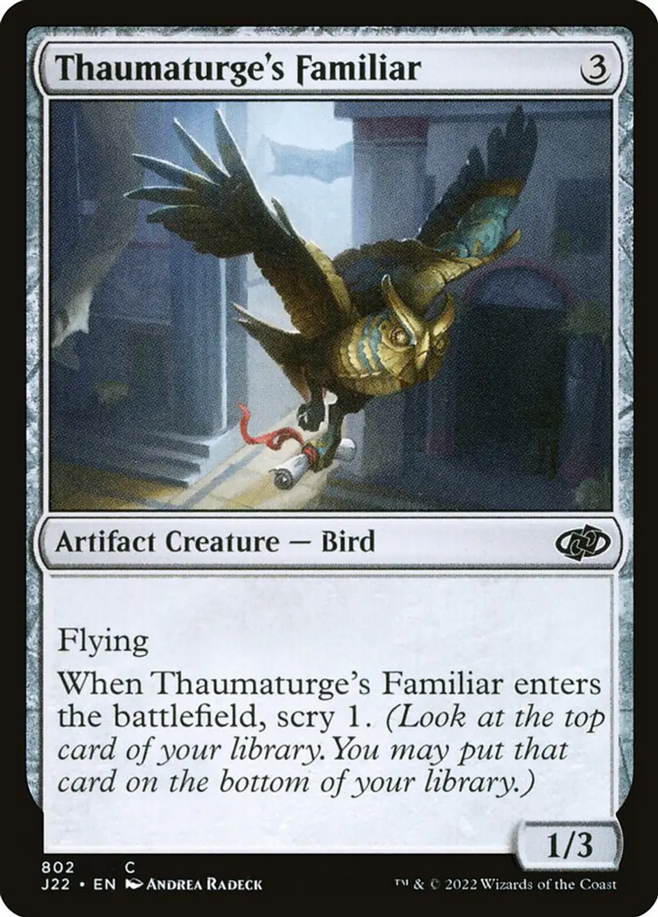 Thaumaturge's Familiar 1