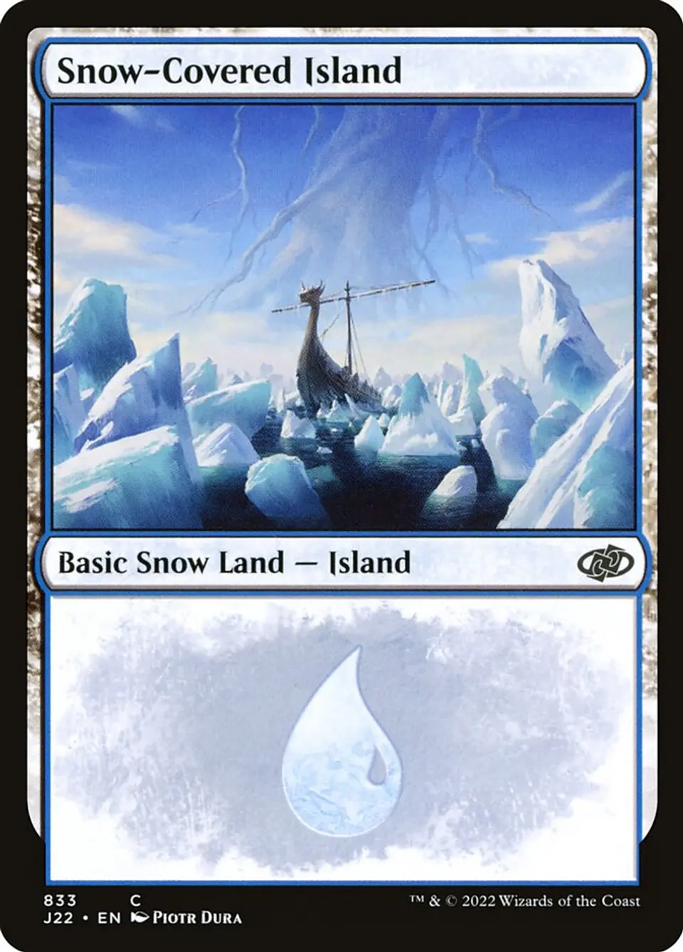 Snow-Covered Island 1