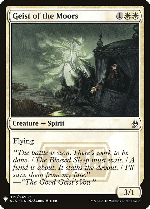 Geist of the Moors (The List)