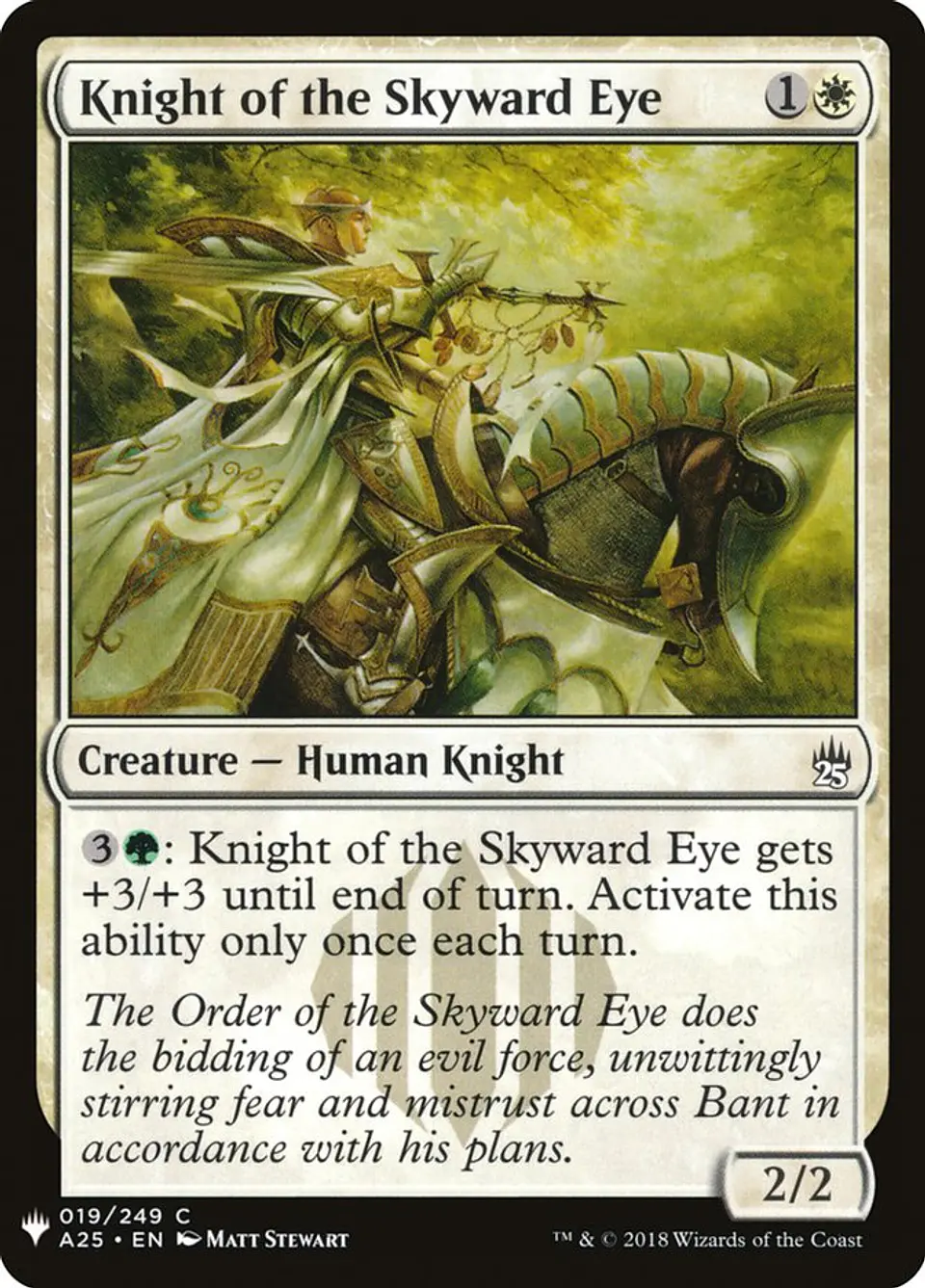 Knight of the Skyward Eye (The List) 1