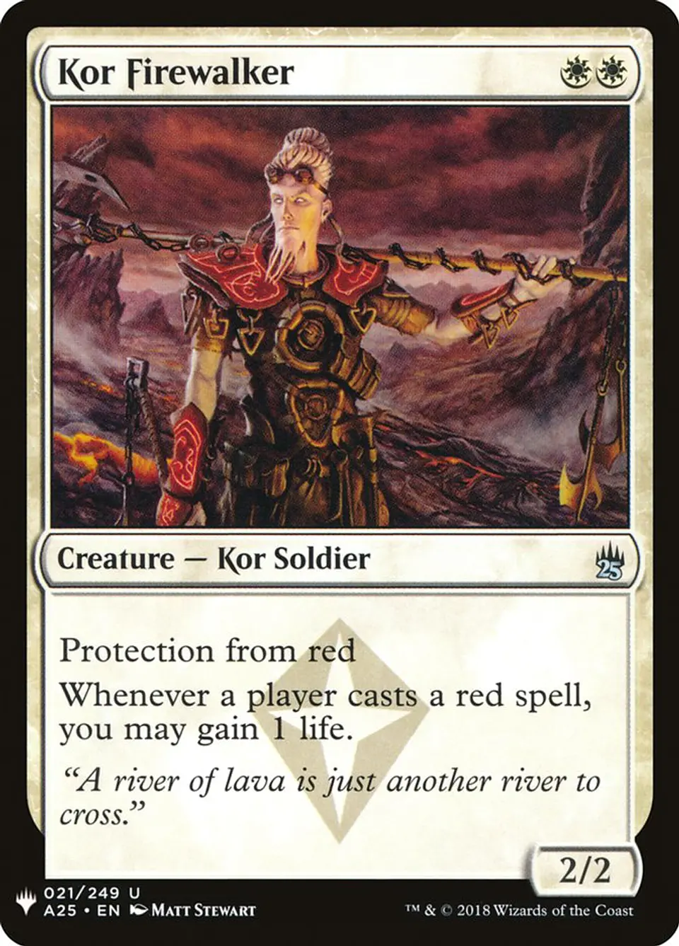 Kor Firewalker (The List) 1