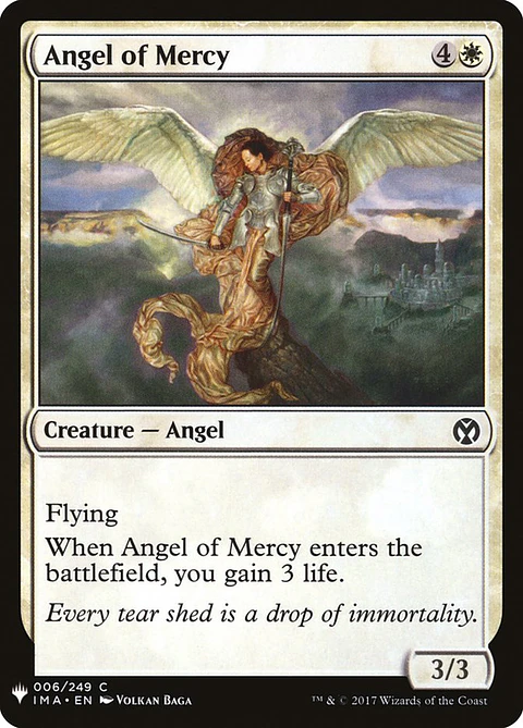 Angel of Mercy (The List)