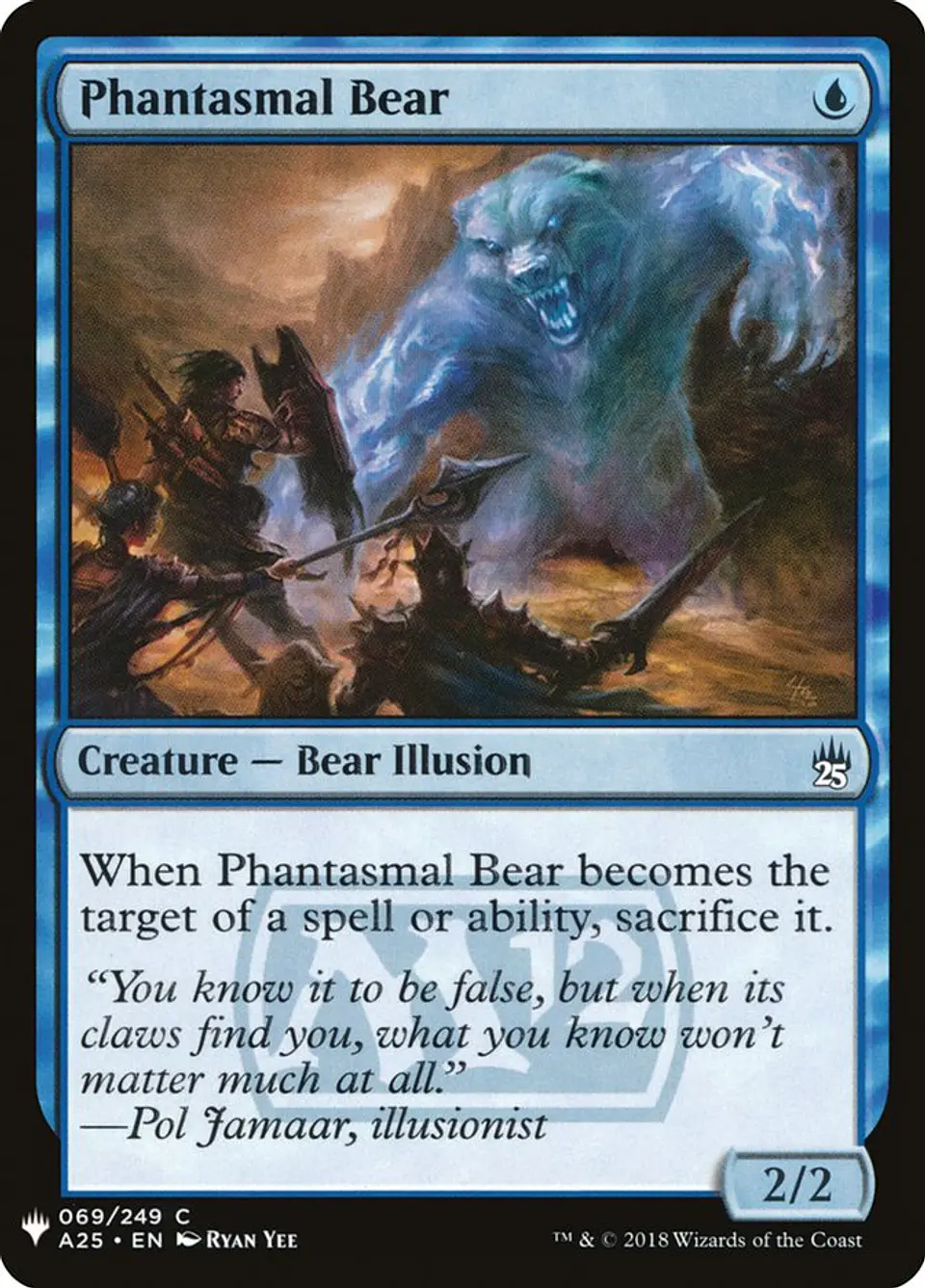 Phantasmal Bear (The List) 1