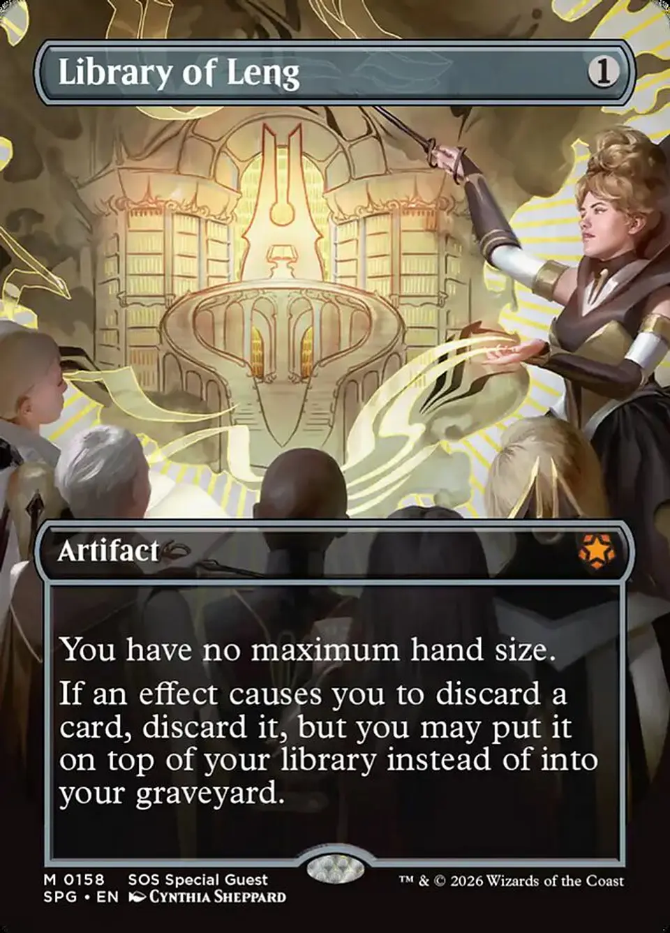 Library of Leng (Borderless) 1