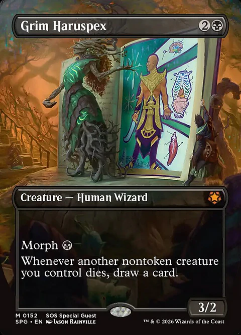 Grim Haruspex (Borderless)