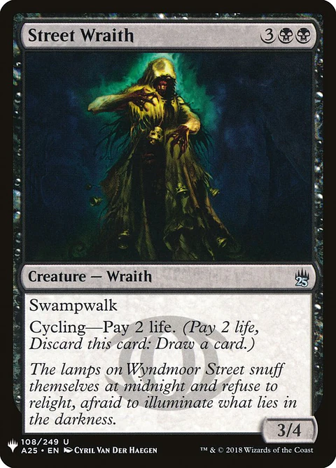 Street Wraith (The List)