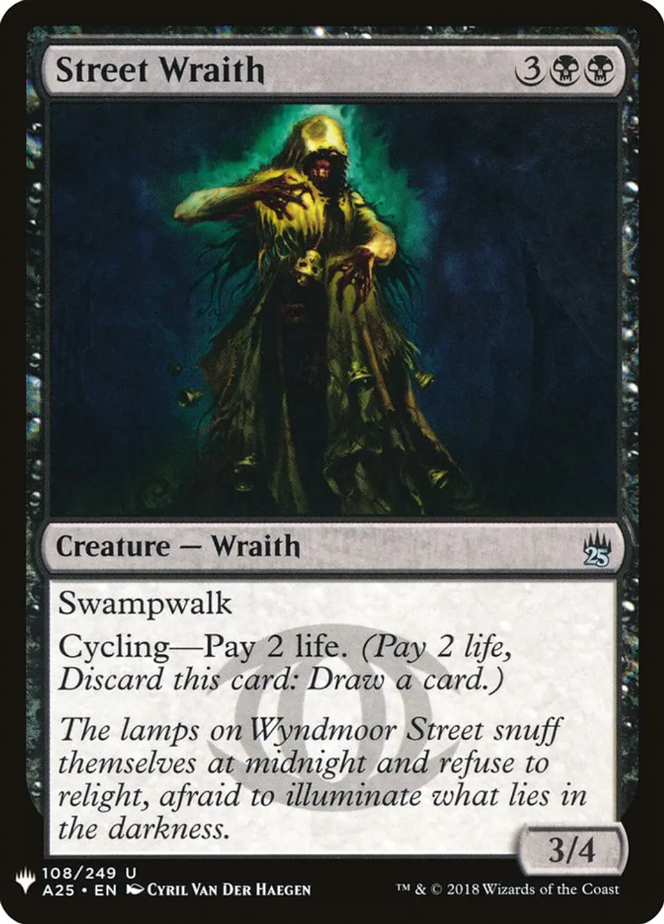 Street Wraith (The List) 1