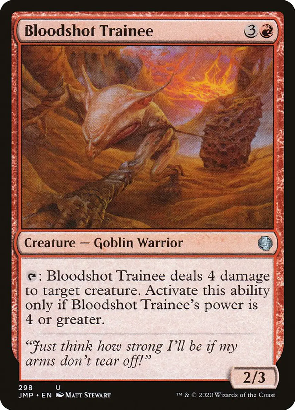 Bloodshot Trainee 1