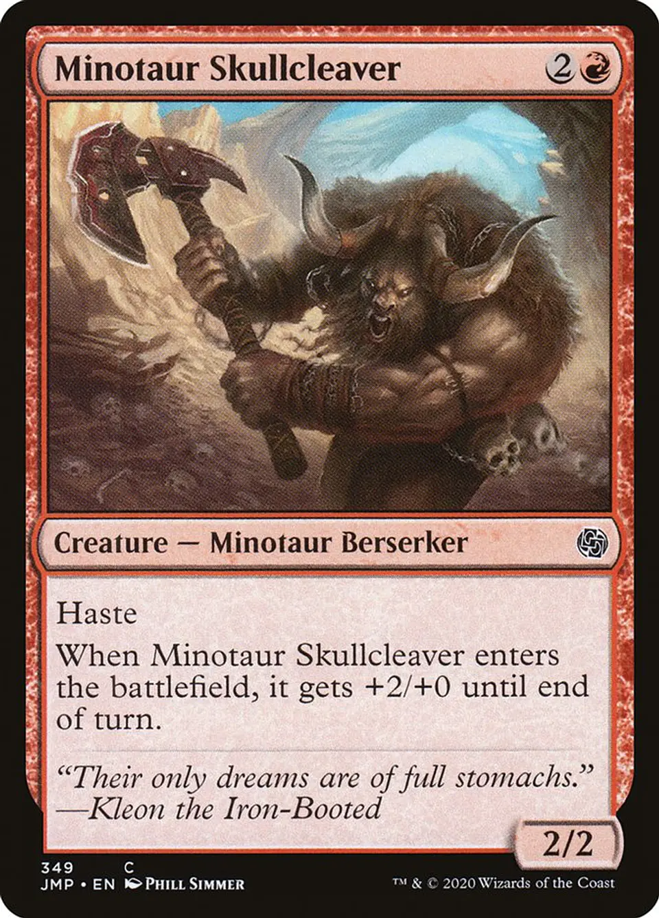 Minotaur Skullcleaver 1