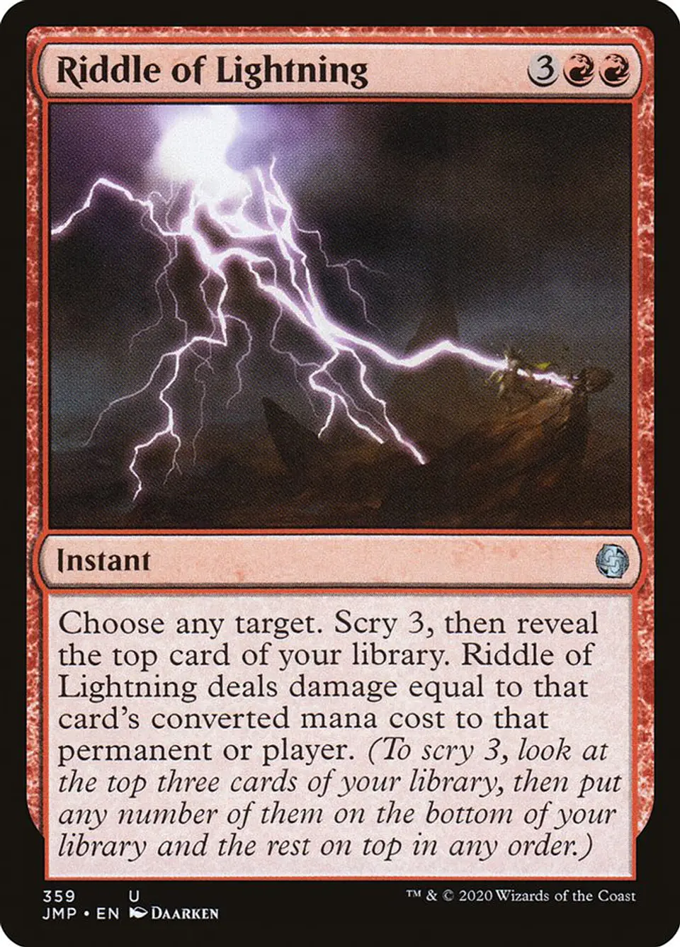 Riddle of Lightning 1