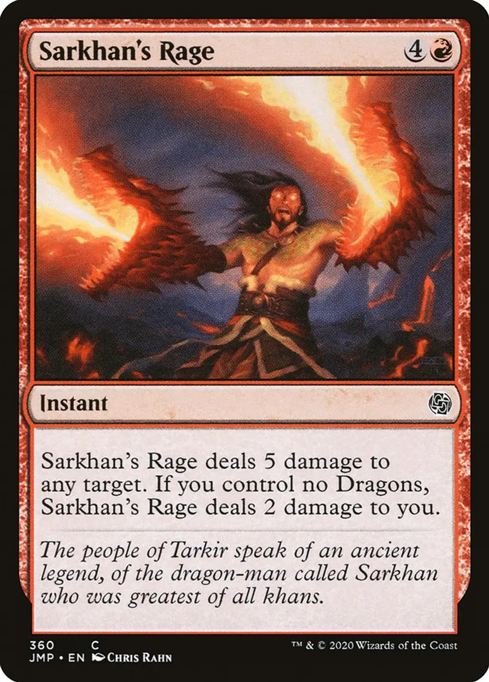 Sarkhan's Rage 1