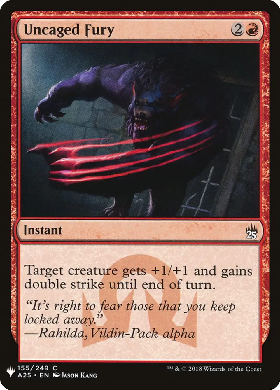 Uncaged Fury (The List) 1