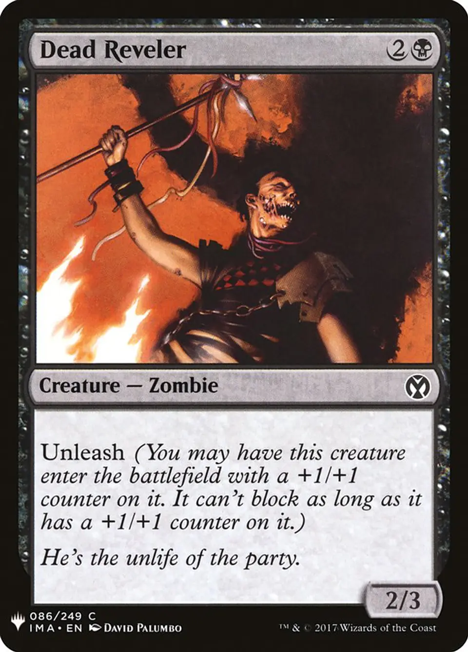 Dead Reveler (The List) 1