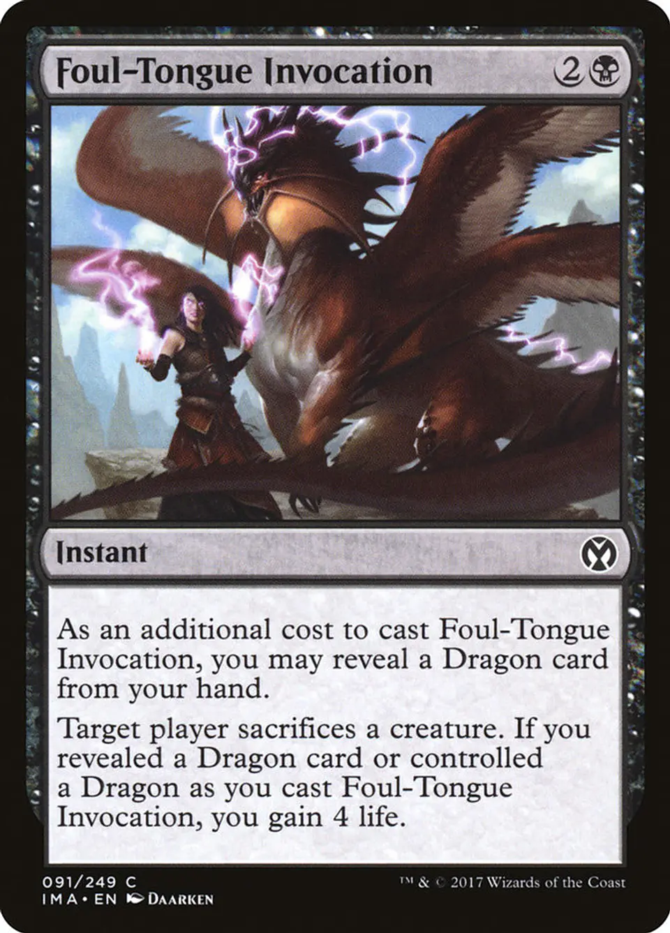 Foul-Tongue Invocation 1