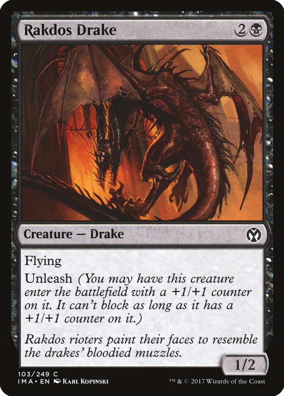 Rakdos Drake 1