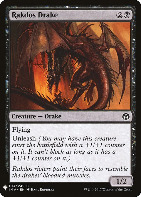 Rakdos Drake (The List)