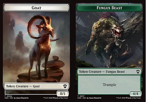 Goat // Fungus Beast