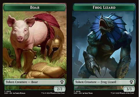 Boar // Frog Lizard