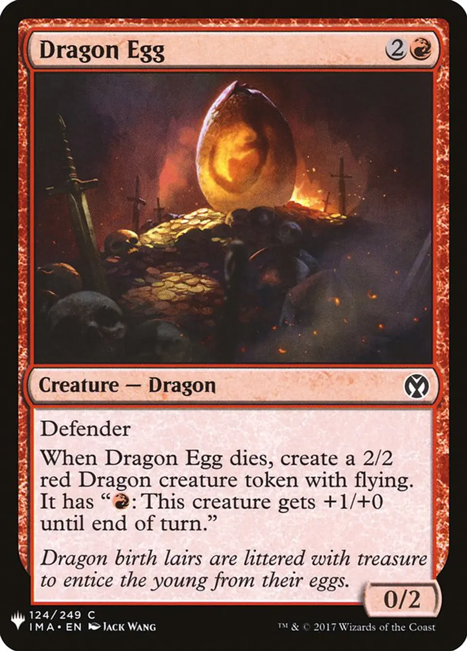 Dragon Egg (The List) 1