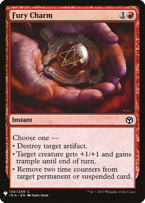 Fury Charm (The List)