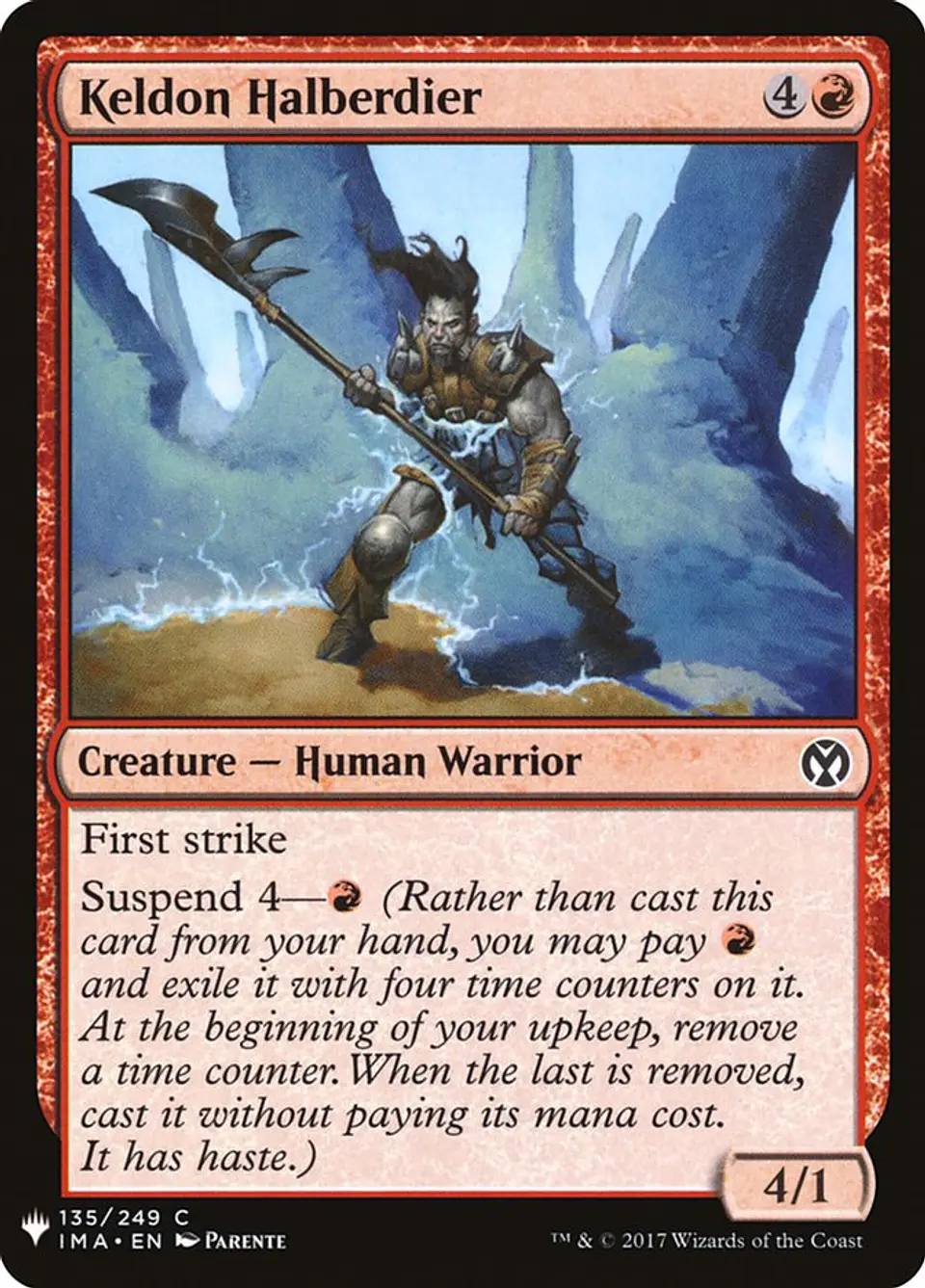 Keldon Halberdier (The List) 1