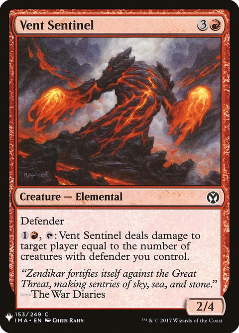 Vent Sentinel (The List)