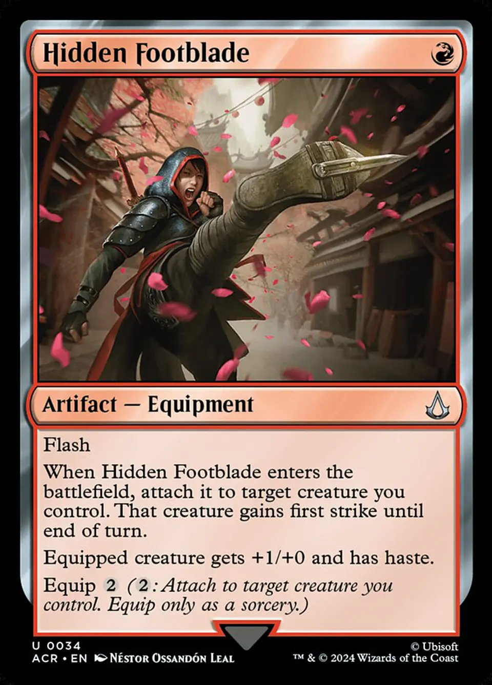Hidden Footblade 1