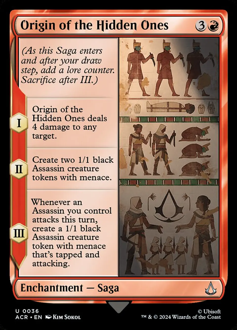 Origin of the Hidden Ones 1