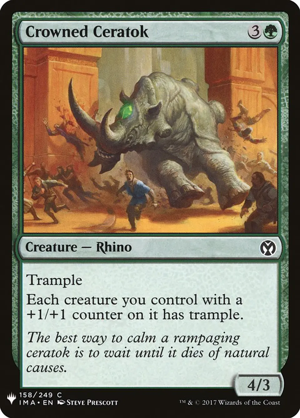 Crowned Ceratok (The List) 1