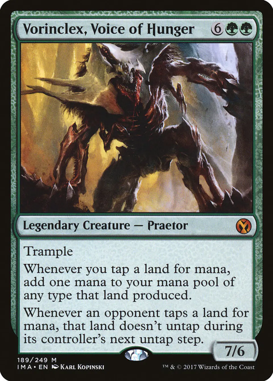 Vorinclex, Voice of Hunger 1