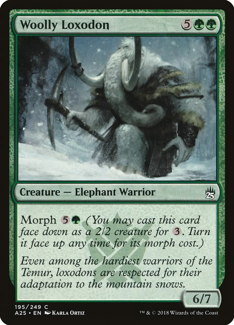 Woolly Loxodon 1