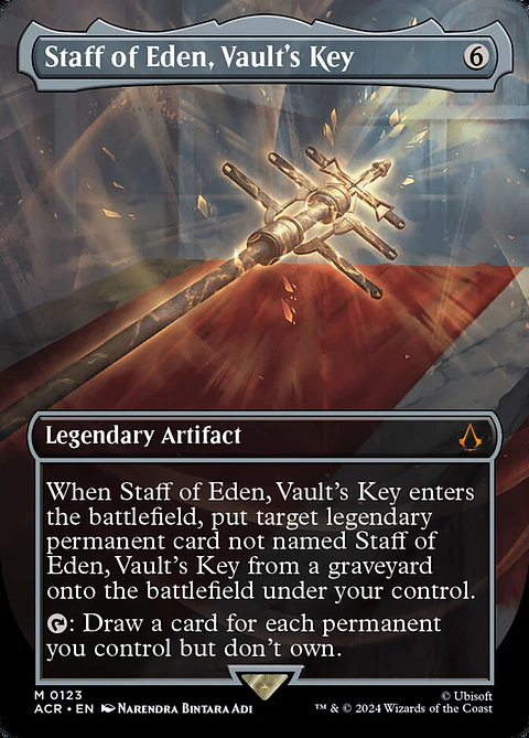 Staff of Eden, Vault's Key (Borderless)